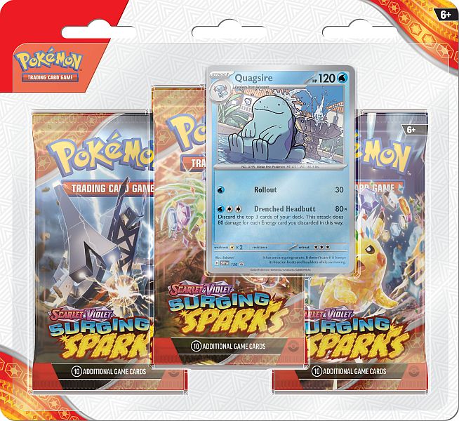 Pokemon Sv08: Surging Sparks Quagsire -pack Blister