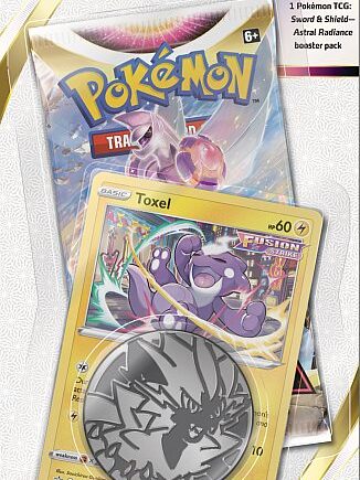 Pokemon Swsh Astral Radiance Checklane Blister: Toxel