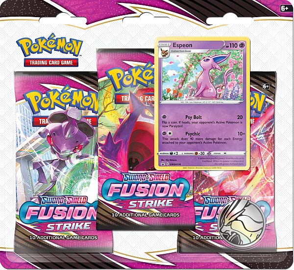 Pokemon Swsh Fusion Strike  -pack Blister: Espeon