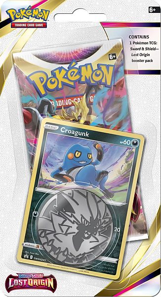 Pokemon Swsh Lost Origin Checklane Blister: Croagunk