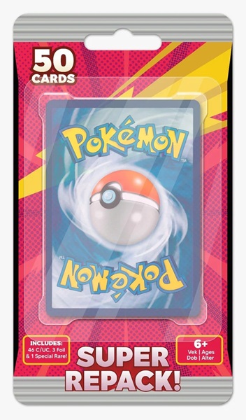 Pokemon Tcg: Super Repack 50 Kort
