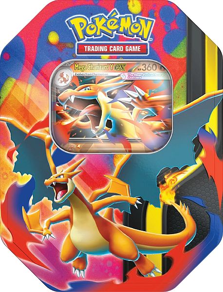 Pokemon Tin Kasse 2026: Mega Charizard Ex Tin