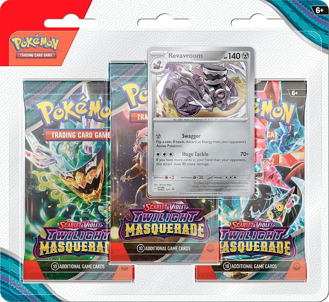 Pokemon Twilight Masquerade -pack Blister: Revavroom