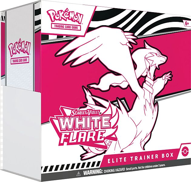 Pokemon White Flare: Elite Trainer Box Reshiram Tornadus