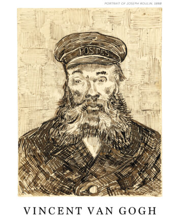 Portrait Of Joseph Roulin Af Plakatwerket