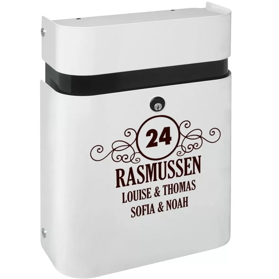 Postkasse Elegant Wallsticker