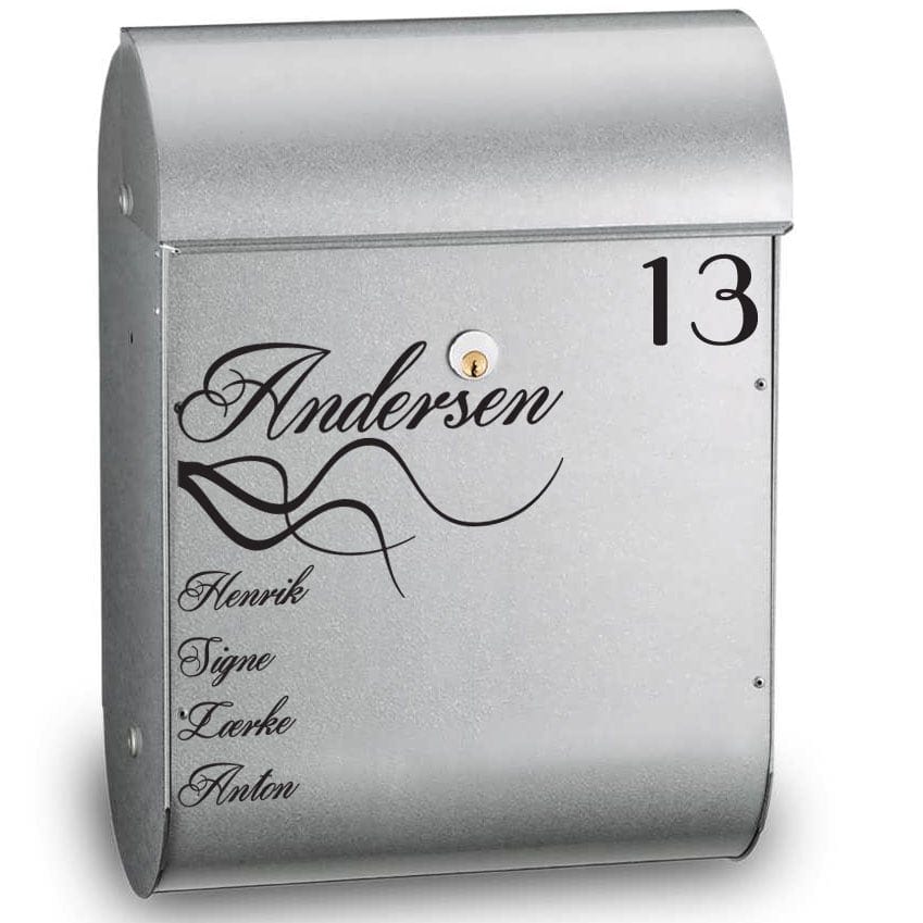 Postkasse Gren Wallsticker