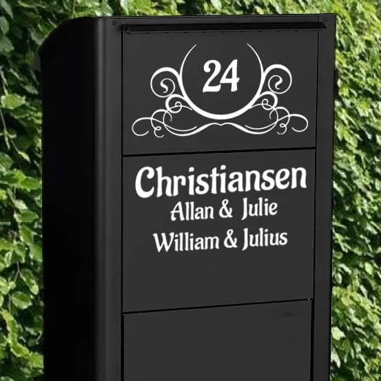 Postkasse Vinder Wallsticker