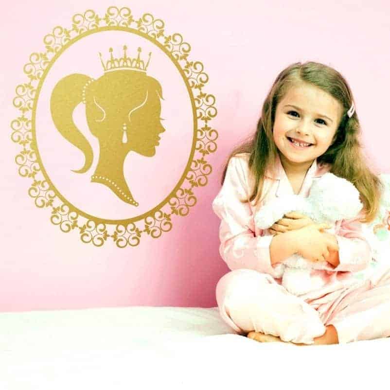 Prinsesse Wallsticker