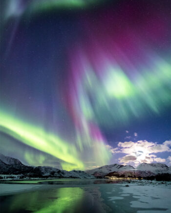 Purple Sky Af Frank Olsen