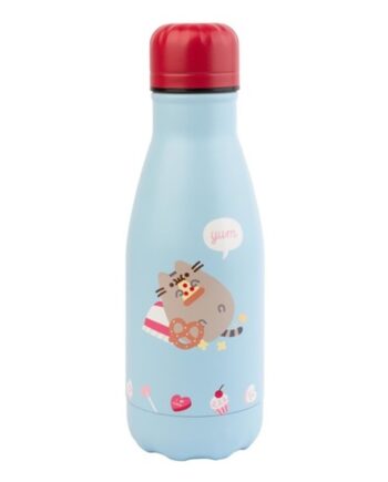 Pusheen Foodie Collection: Perfect Love  Hot   Cold  Metal Water Bottle 260ml