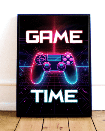 Quot Game Time Quot  Plakat