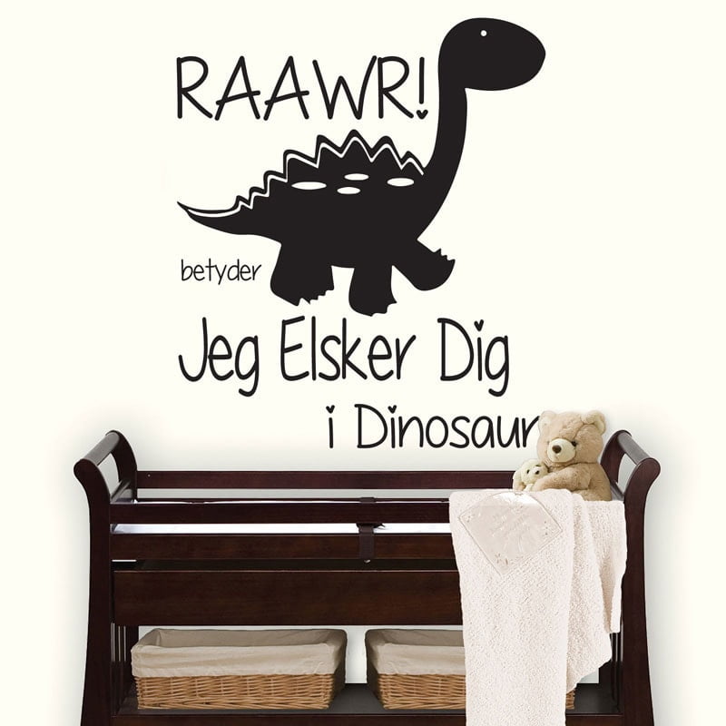 Raawr Dinosaur Wallsticker