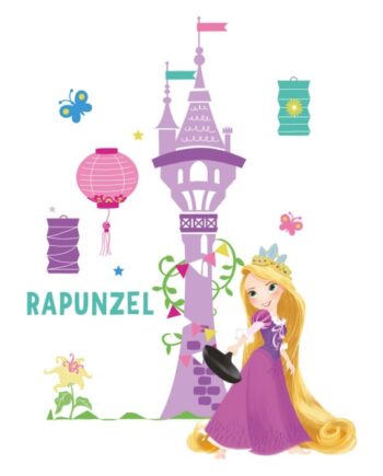 Rapunzel Wallsticker  50x70cm