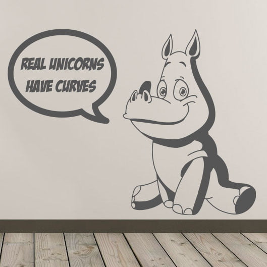 Real Unicorns Wallsticker