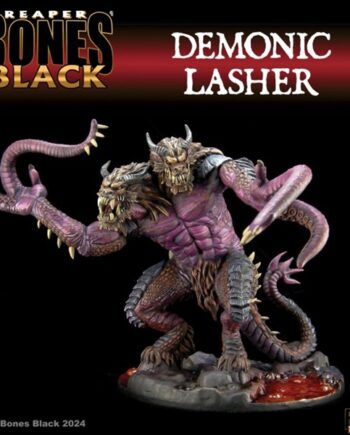 Reaper Bones Black: Demonic Lasher Plastic Miniature Deluxe Boxed Set