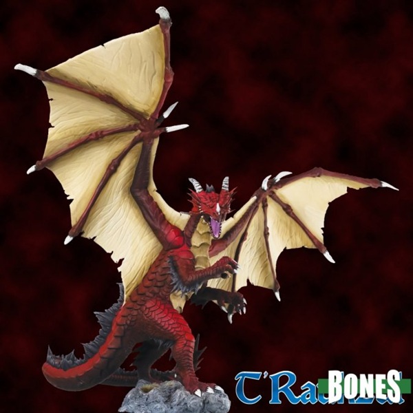 Reaper Bones Classic: Raukzul Gargantuan Dragon Plastic Miniature
