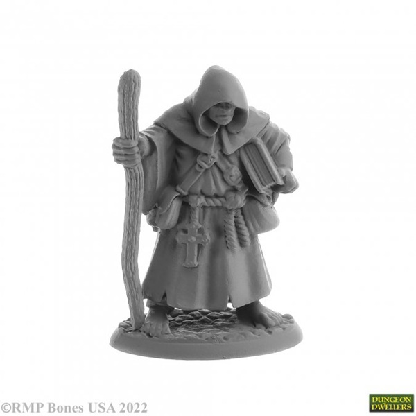 Reaper Bones Usa Dungeon Dwellers: Brother Hammond Traveling Monk Plastic Miniature