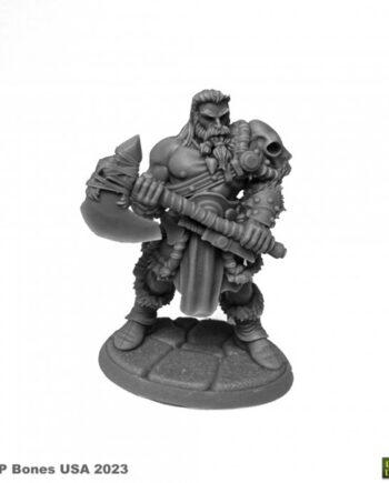 Reaper Bones Usa Dungeon Dwellers: Kreed Bloodbeard Plastic Miniature