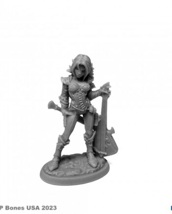 Reaper Bones Usa Reaper Legends: Astrid  Elf Chronicler Plastic Miniature