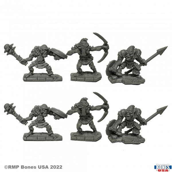 Reaper Bones Usa Reaper Legends: Goblins Plastic Miniatures