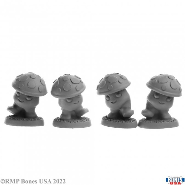 Reaper Bones Usa Reaper Legends: Shroomies Plastic Miniatures