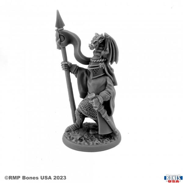 Reaper Bones Usa Reaper Legends: Sir Justin The Green Plastic Miniature