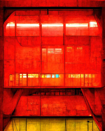 Red Pompidou V1 Af Yoma Emptylands