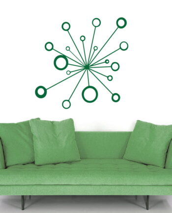 Retro Spin Wallsticker