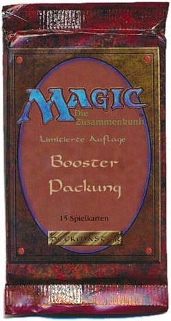 Revised  3rd : Foreign Black-bordered Fbb German Booster Pack