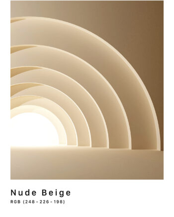 Rgb Nude Beige Af Plakatwerket