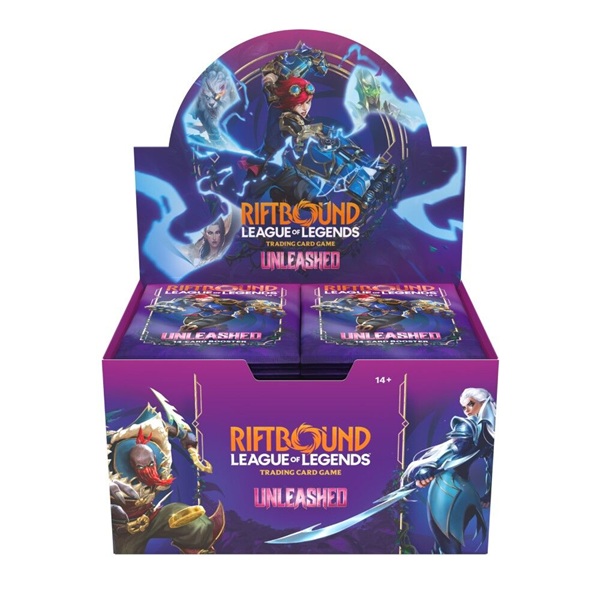 Riftbound: League Of Legends Tcg: Set 03: Unleashed Booster Box Display 24 Packs