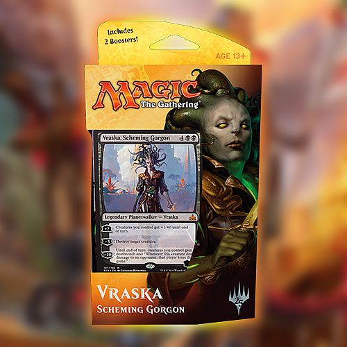 Rivals Of Ixalan Planeswalker Deck Vraska  Scheming Gorgon   Boosters  Magic The Gathering