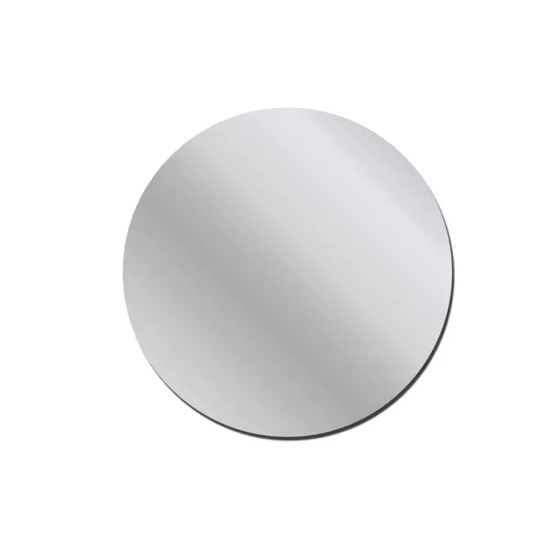 Rundt Spejl Til Diy Projekter Mm  Selvklæbende Akryl Spejl Klistermærke  40cm   Diameter