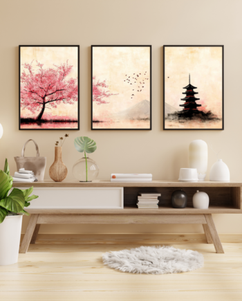 Sakura Serenity  Plakatsæt