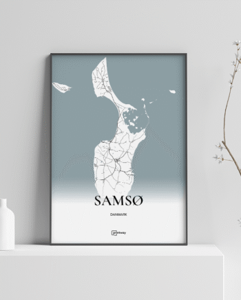 Samsø Plakaten 21 30 Cm  A4