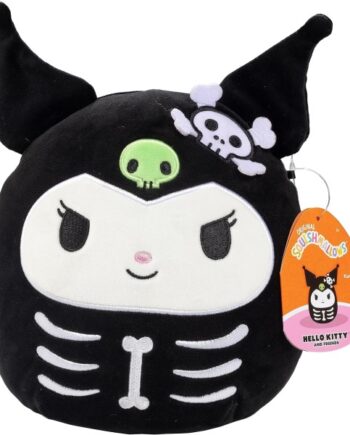 Sanrio Hello Kitty And Friends: 2023 Halloween Squishmallow Skeleton Kuromi Plush Bamse 20cm