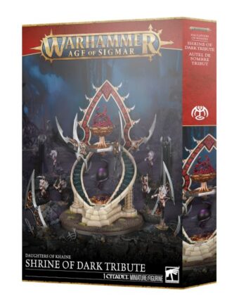 Scenery Warhammer: Age Of Sigmar Daughters Of Khaine: Shrine Of Dark Tribute 99120212050