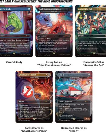 Secret Lair Drop Series  2024 : Camp Totally Safe Superdrop: Secret Lair   Ghostbusters: The Real Ghostbusters  Foil