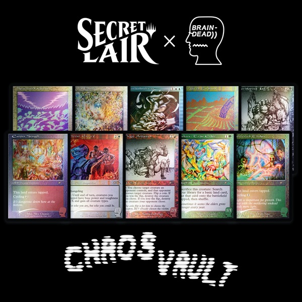 Secret Lair Drop Series 2024 : Chaos Vault Superdrop: Secret Lair Brain Dead: New Earth Mentality Foil