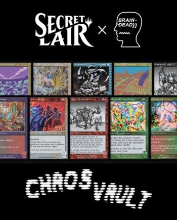 Secret Lair Drop Series  2024 : Chaos Vault Superdrop: Secret Lair   Brain Dead: New Earth Mentality  Regular