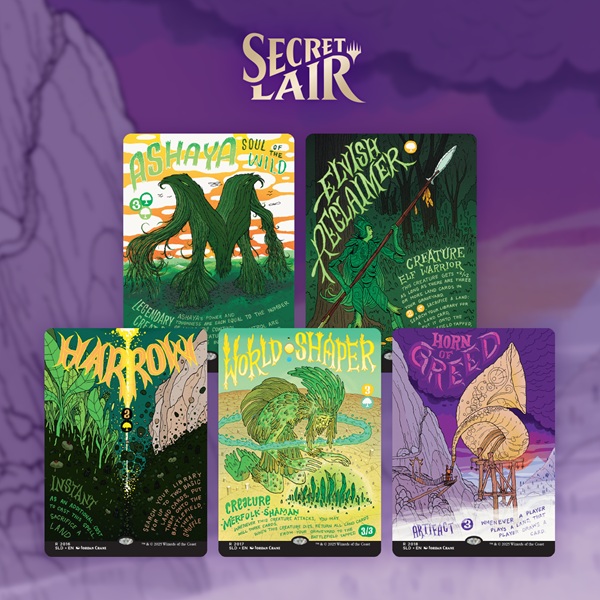 Secret Lair Drop Series 2025 : Our Boss Is On Vacation Superdrop: Garden Buds Regular