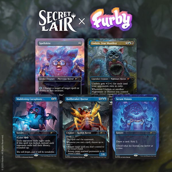 Secret Lair Drop Series 2025 : Secret Scare Superdrop: Secret Lair Furby: The Oddbodies Regular