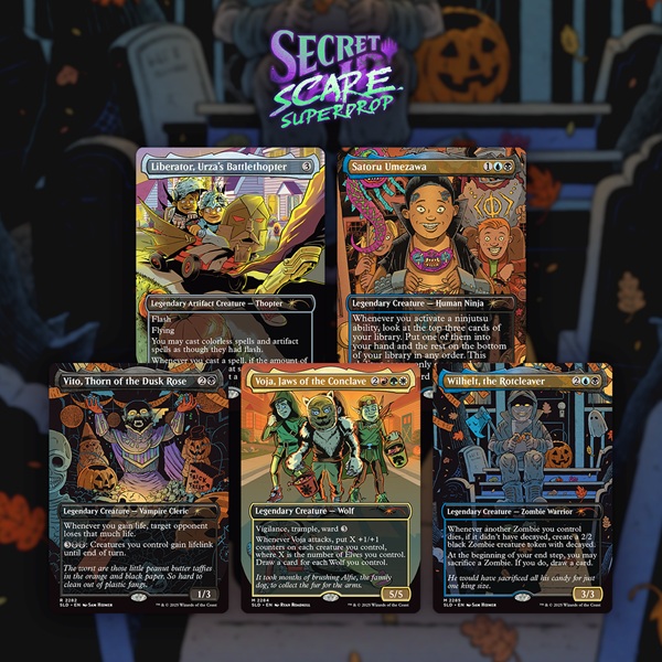Secret Lair Drop Series 2025 : Secret Scare Superdrop: Trick Or Treat Regular