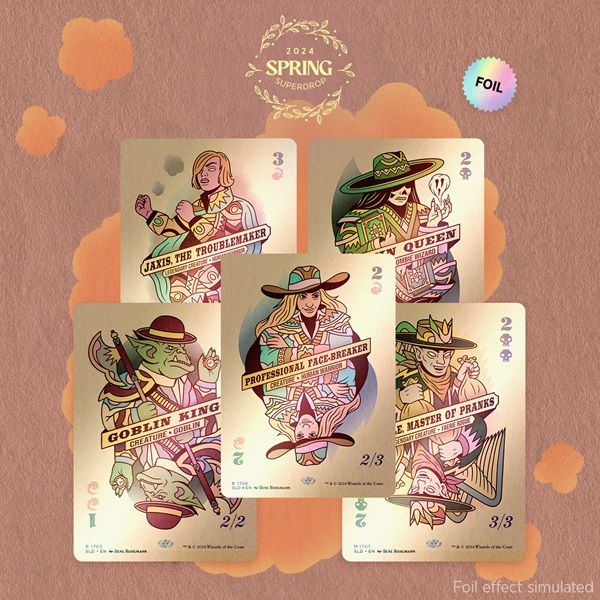 Secret Lair Drop Series 2024 : Spring Superdrop: Poker Faces Foil