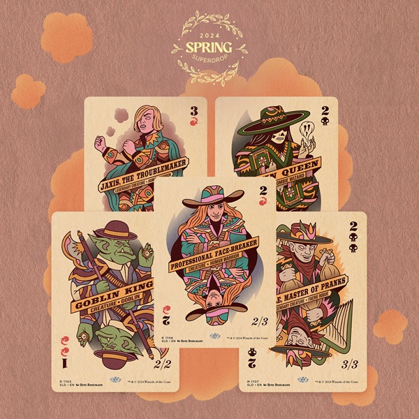 Secret Lair Drop Series 2024 : Spring Superdrop: Poker Faces Regular