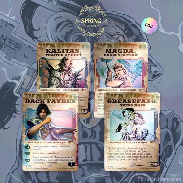 Secret Lair Drop Series 2024 : Spring Superdrop: Showcase: Outlaws Of Thunder Junction Foil