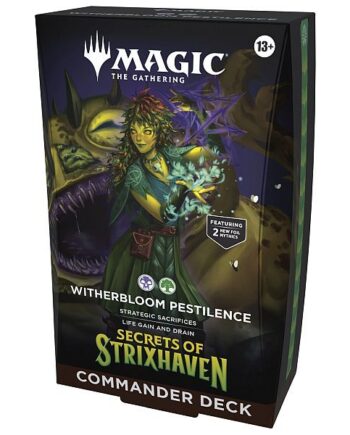 Secrets Of Strixhaven Commander Deck Witherbloom Pestilence