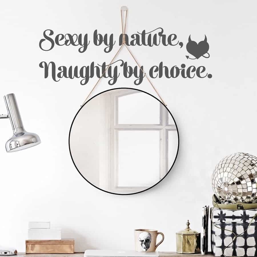 Sexy By Nature Wallsticker