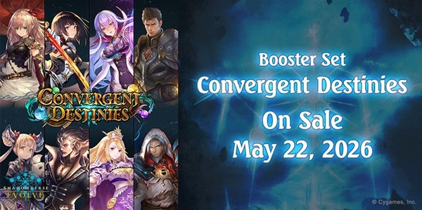 Shadowverse: Evolve Tcg: Booster Set 17: Convergent Destinies Booster Display Box Med 12 Pakker